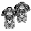 Las Vegas Raiders Skull Gift For Fan Hawaii Shirt and Shorts Summe 2