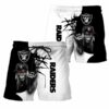 Las Vegas Raiders Summer Beach Shorts Model 5 2