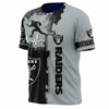 Las Vegas Raiders T-shirt graphic heart ECG line 2