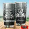 Las Vegas Raiders Tumbler MTLC CUSTOM NAME 3