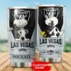 Las Vegas Raiders Tumbler Snoopy 12 custom name 3