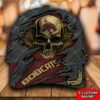 LIMITED Texas State Bobcats skull custom Personalized cap 2