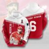 Los Angeles Angels MLB 6 Anthony Rendon Signature Gift For Fan 3D Hood 3