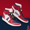 Los Angeles Angels MLB Basketball Shoes Sport Sneakers High Top JD1 Sn 2