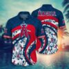 Los Angeles Angels MLB Hawaiian Shirt and Short 3