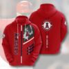 Los Angeles Angels MLB Red 3d Full Printing Hoodie N98 3