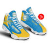 Los Angeles Chargers 2 Football Gift For Fan For Lover JD13 Shoes 2