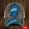 Los Angeles Chargers 3D Cap Custom Name 4