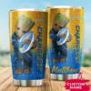 Los Angeles Chargers Baby Groot Custom Name Tumbler TU004CT M6PTT02 2