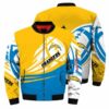 Los Angeles Chargers Bomber Jacket graphic ultra-balls 2