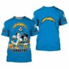 Los Angeles Chargers Disney Mickey Mouse And Friends Men’s And Wom 2