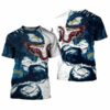 Los Angeles Chargers Dragon Gift For Fan 3D T Shirt Sweater Zi 2