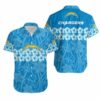 Los Angeles Chargers Flower and Logo Hawaii Shirt and Shorts Summer 2