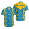 Los Angeles Chargers Flowers Hawaii Shirt and Shorts Summer Collection 2