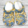 Los Angeles Chargers Grateful Dead Custom Personalized Crocs 3