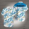 Los Angeles Chargers Hawaiian Aloha Shirt For Big Fans 3