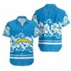 Los Angeles Chargers Hibiscus Flowers Hawaii Shirt and Shorts Summer 3