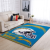 Los Angeles Chargers Living Room Area Rug DTTRUG1702134 2