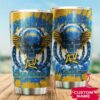 Los Angeles Chargers Metallica Custom Name Tumbler 3