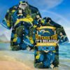 Los Angeles Chargers Summer Hawaiian Shirt And Shorts With Tropical Patterns 3