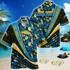 Los Angeles Chargers Summer Hawaiian Shirt With Tropical Flower Pattern 2