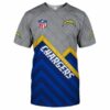 Los Angeles Chargers T-shirt Short Sleeve custom cheap gift for fans 2