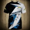 Los Angeles Chargers T-shirt Thunder graphic gift for men 3