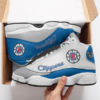 Los Angeles Clippers NBA teams big logo sneakers gift For Lover Jd13 2