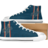 Los Angeles Dodgers MLB Baseball Custom Canvas High Top Shoes 3