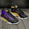 Los Angeles Lakers Football NBA big logo 10 For Lover Jd13 Shoes 3