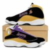 Los Angeles Lakers NBA football team big logo sneaker 36 gift For Love 3