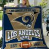 Los Angeles Rams 3D Quilt Blanket 5