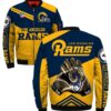 Los Angeles Rams bomber Jacket Style #1 winter coat gift for men 3