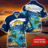 Los Angeles Rams Customized Summer Hawaiian Shirt 2