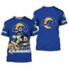 Los Angeles Rams Disney Mickey Mouse And Friends Men’s And Women’s 3