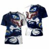 Los Angeles Rams Dragon Gift For Fan 3D T Shirt Sweater Zip Ho 2