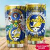 Los Angeles Rams Grateful Dead Custom Name Tumbler 3