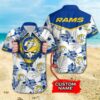 Los Angeles Rams Grateful Dead Gift For Fan Personalized Hawaiian 2