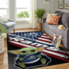 Los Angeles Rams Living Room Area Rug DTTRUG1702141 2