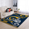 Los Angeles Rams Living Room Area Rug DTTRUG1702142 2