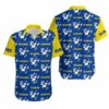 Los Angeles Rams Mickey and Flowers Hawaii Shirt and Shorts Summer Col 3