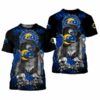 Los Angeles Rams Skulls Flowers Men’s And Women’s Gift For Fan 2