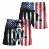 Los Angeles Rams Summer Beach Shorts Model 5 3