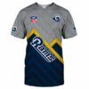 Los Angeles Rams T-shirt Short Sleeve custom cheap gift for fans 3