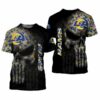 Los Angeles Rams Team Skull For Men’s And Women’s Gift For Fan 2