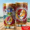 Louisville Cardinals Grateful Dead Custom Name Tumbler 3