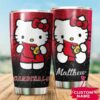 Louisville Cardinals Hello Kitty Custom Name Tumbler 2