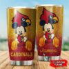 Louisville Cardinals Mickey Custom Name Tumbler 3