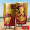 Louisville Cardinals Pooh Custom Name Tumbler 2