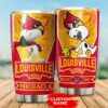 Louisville Cardinals Tumbler snoopy NCAA custom name 3